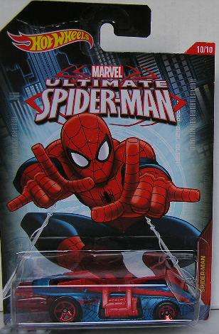Hotwheels Hot Wheels Diecast Model Car Marvel Spiderman Series No 10 / 10 Arachnorod 1/64 scale new