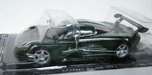 Supercars Diecast Model Car Collection Lotus Elise GT1 GT 1 1/43 scale new in pack