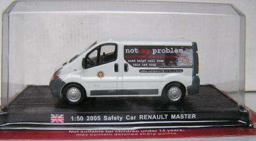 Fire Engines of the World Diecast Model Collection Renault Master Safety Car 2005 UK 1/50 scale new