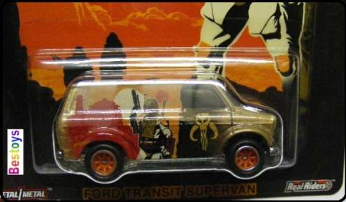 Hot Wheels Hotwheels Diecast Model Car Pop Culture Star Wars Movie Film TV Ford Transit Supervan1/64