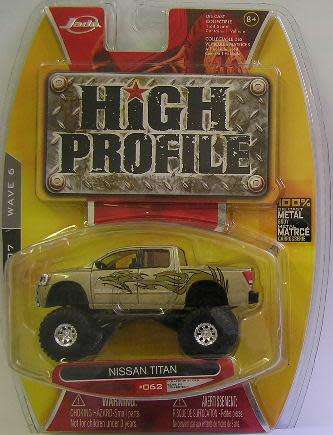 JADA Diecast Model Car High Profile Nissan Titan 1/64 scale new in  pack