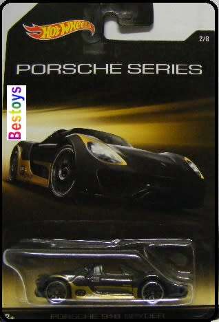 Hotwheels Hot Wheels Diecast Model Car Porsche Series 918 Spyder 1/64 scale new