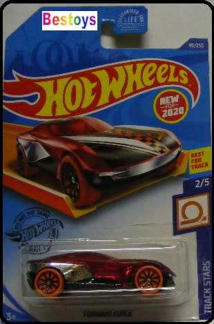 Hotwheels Hot Wheels Diecast Model Car First Ed 2020 99 / 250 Forward Force Track Stars 1/64 scale