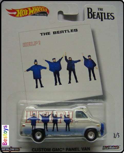 Hot Wheels Hotwheels Diecast Model Car Set Pop Culture Beatles VW Kombi GMC Combat Medic Deco Delive