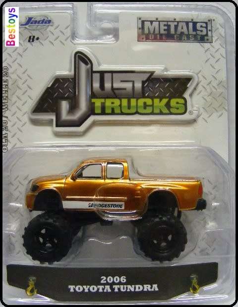 JADA Diecast Model Car Trucks Series Toyota Tundra Pickup 2006 1/64 scale new in pack
