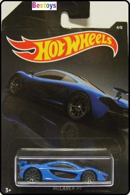 Hotwheels Hot Wheels Diecast Model Car Walmart Excl Exotics McLaren P 1 P1 1/64 scale new in pack