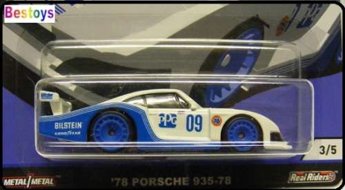 Hotwheels Hot Wheels Diecast Model Car Culture Silhouettes Porsche 935-78 1978 No 9 1/64 scale
