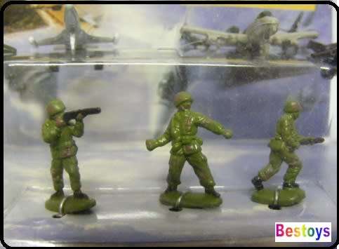 Micro Champ Minifigures & Mini Planes Military Collectible FiguresA10 Thunderbolt F16 F22 new in pac