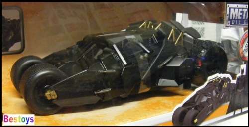 JADA Diecast Model Car 98261 Batmobile Batman Dark Knight & Figurine TV Movie Film DC 1/24 scale new