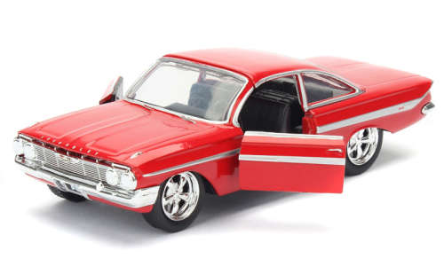 JADA Diecast Model Car Chevy Chevrolet Impala Dom Fast & Furious 8 F8 Movie Film TV 1/32 scale new