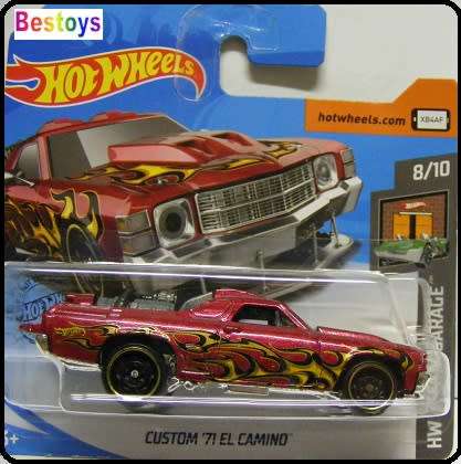 Hotwheels Hot Wheels Diecast Model Car 2020 40 / 250 Chevy Chevrolet El Camino Custom 1971 Dream Gar