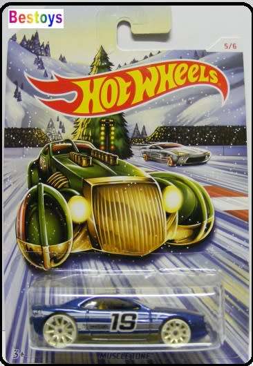 Hotwheels Hot Wheels Diecast Model Car Holiday Hot Rods Set Carbonator Rockster Audacious Scorcher