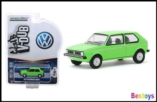 Greenlight Diecast Model Car VDub Series VW Volkswagen Golf Mk 1 MK1 Rabbit 1975 1/64 scale new