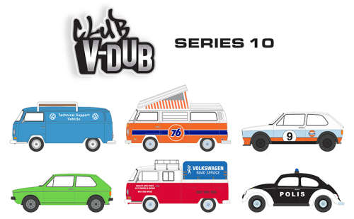 Greenlight Diecast Model Car VDub Series VW Volkswagen Golf Mk 1 MK1 Rabbit 1975 1/64 scale new