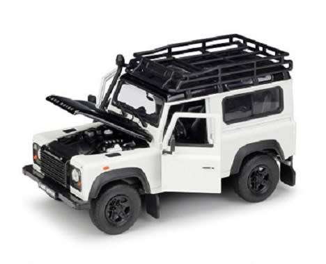 Welly Diecast Model Car 22498 Land Rover Defender 90 with snorkel 1/24 scale new in pack