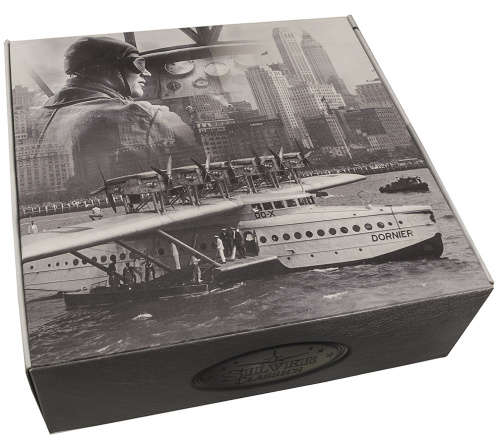 Atlas Diecast Model Plane Silver-plated Fokker F 3 F3 1920 1/200 scale new in pack