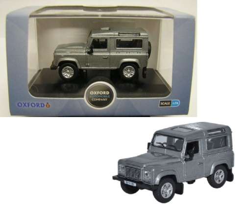Oxford Diecast Model Car LRDF003 Land Rover Defender 90 2013 Stationwagon OO 1/76 railway scale new