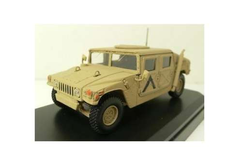 DeAgostini Diecast Model Military Hummer Humvee Closed Command Car US Army Desert Storm 1991 1/43 sc