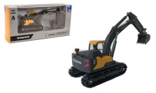 NewRay Diecast Model Volvo Excavator EC 140 E EC140E Construction 1/64 scale new in pack