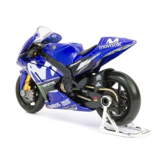 Maisto Diecast Model Motorcycle Bike Moto GP Yamaha GP 18 No 25 Vinales 1/18 scale new in pack