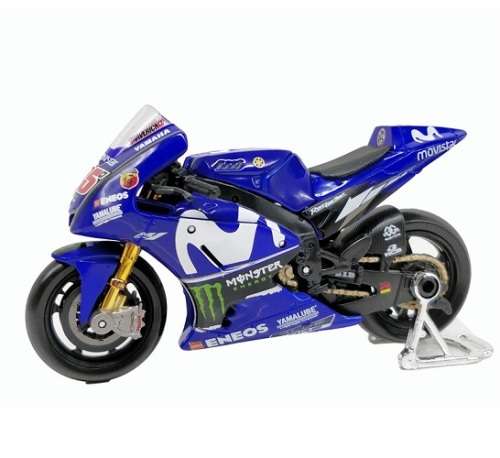 Maisto Diecast Model Motorcycle Bike Moto GP Yamaha GP 18 No 25 Vinales 1/18 scale new in pack
