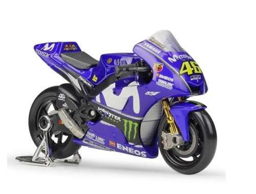Maisto Diecast Model Motorcycle Bike Moto GP Yamaha GP 18 No .46 Rossi 1/18 scale new in pack