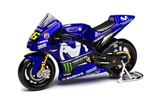 Maisto Diecast Model Motorcycle Bike Moto GP Yamaha GP 18 No .46 Rossi 1/18 scale new in pack