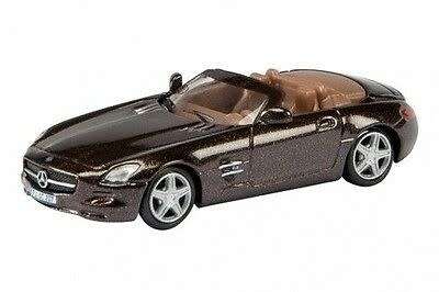 Schuco Diecast Model Car 25981 Mercedes Benz SLS AMG Roadster 1/87 HO railway scale new in pack