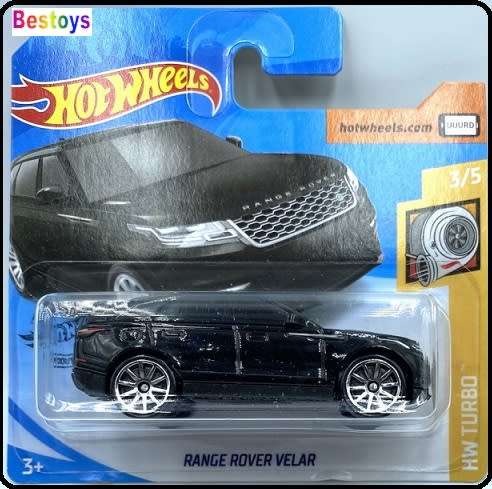 Hotwheels Hot Wheels Diecast Model Car 2020 119 / 250 Range Rover Velar Turbo 1/64 scale new in pack
