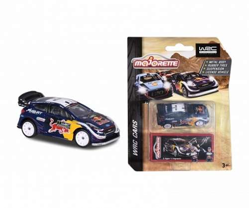 Majorette Diecast Model Car WRC Series Ford Fiesta WRC Ogier No 1 "Red Bull" 1/64 scale new in pack