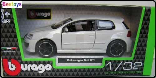 Burago Diecast Model Car VW Volkswagen Golf GTi Edition 30 1/32 scale new in pack