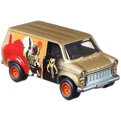 Hot Wheels Hotwheels Diecast Model Car Pop Culture Star Wars Movie Film TV Ford Transit Supervan1/64