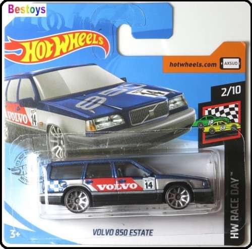 Hotwheels Hot Wheels Diecast Model Car 2020 57 / 250 Volvo 850 Estate Stationwagon No 14 Motorsport