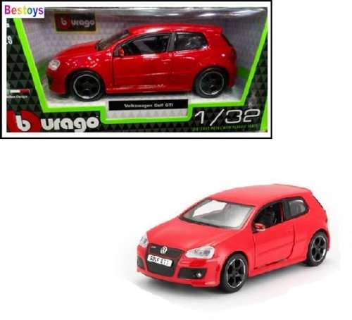 Burago Diecast Model Car VW Volkswagen Golf GTi 1/32 scale new in pack