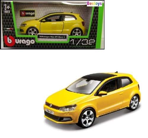 Burago Diecast Model Car VW Volkswagen Polo GTi MK V MK5 1/32 scale new in pack