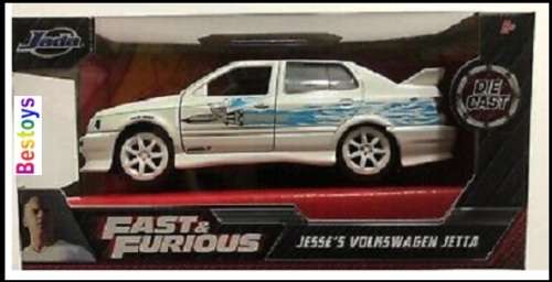 JADA Diecast Model Car VW Volkswagen Jetta Jesse Fast & Furious Movie Film TV 1/32 scale new in pack