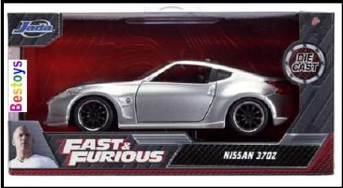 JADA Diecast Model Car Nissan 370 Z 370Z Fast & Furious Movie Film TV 1/32 scale new in pack