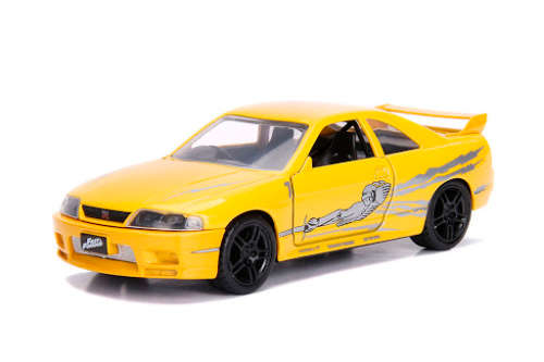 JADA Diecast Model Car Nissan Skyline GT-R R33 Leon Fast & Furious Movie Film TV 1/32 scale new