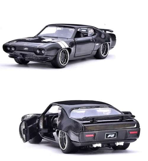 JADA Diecast Model Car Plymouth GTX Dom Fast & Furious 8 Movie Film TV 1/32 scale new in pack