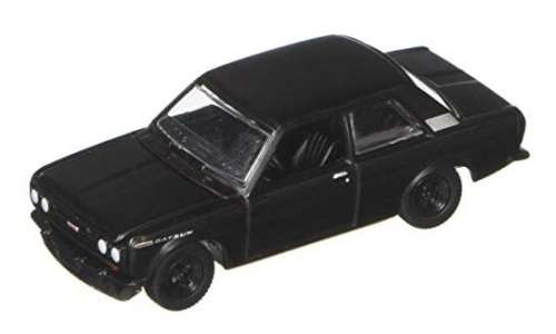 Greenlight Diecast Model Car Black Bandit Datsun 510 1968 1/64 scale new in pack