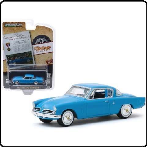 Greenlight Diecast Model Car Vintage Ad Studebaker Commander 1953 1/64 scale new in pack