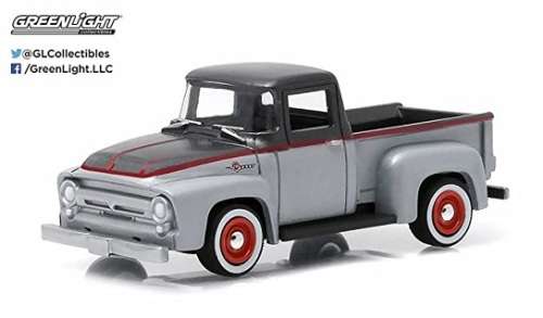 Greenlight Diecast Model Car Motor World Ford F 100 F100 Pickup 1956 1/64 scale new in pack