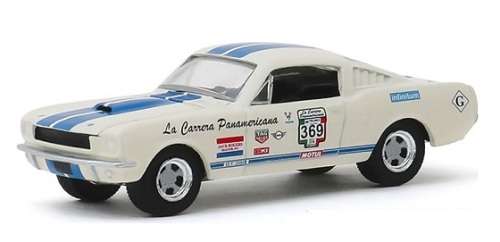 Greenlight Diecast Model Car Rally Mexico 2016 Ford Mustang Shelby GT 350 1965 No 369 Motorsport1/64