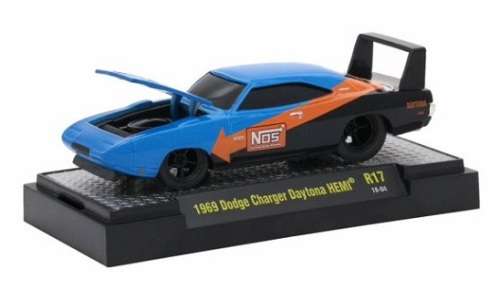 Castline M2 Diecast Model Car Ground Pounders Dodge Charger Daytona Hemi 1969 "Nos" 1/64 scale new