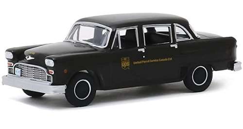 Greenlight Diecast Model Car Exclusive Checker Marathon A 11 A11 1975 Taxi "UPS" 1/64 scale new