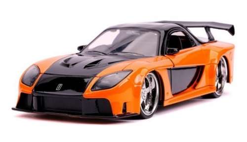 JADA Diecast Model Car Mazda RX 7 RX7 Han Fast & Furious Movie Film TV 1/24 scale new in pack