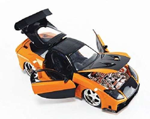JADA Diecast Model Car Mazda RX 7 RX7 Han Fast & Furious Movie Film TV 1/24 scale new in pack