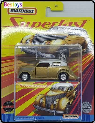 Matchbox Diecast Model Car Superfast Ford Sedan Custom 1936 1/64 scale new in pack