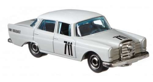 Matchbox Diecast Model Car 2020 100 / 100 Mercedes Benz 220 SE Sedan 1962 Rally No 711 Rosqvist 1/64