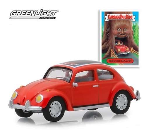 Greenlight Diecast Model Car Garbage Pail Kids VW Beetle Classic Redwood Ralph 1/64 scale new in pac